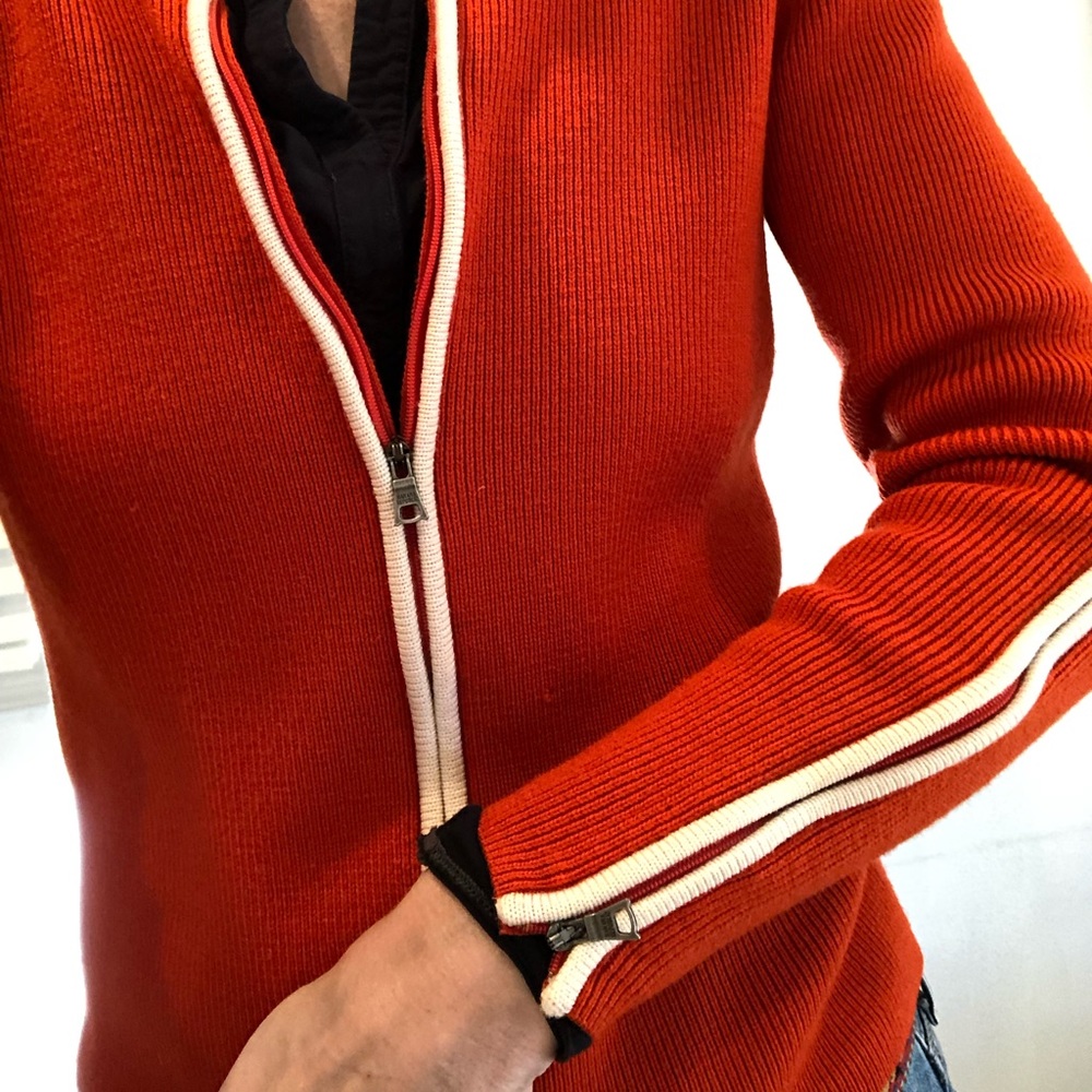 Banana Republic zip cardigan - small
